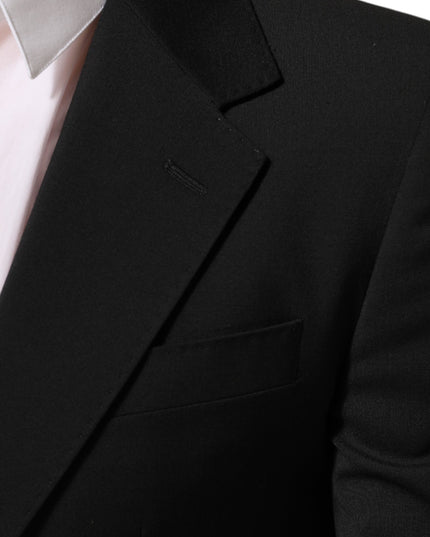 Dolce & Gabbana Black STAFF 2 Buttons Suit Jacket Blazer