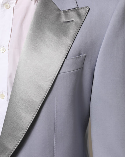 Dolce & Gabbana Gray Wool SICILIA 2 Buttons Men Suit Blazer