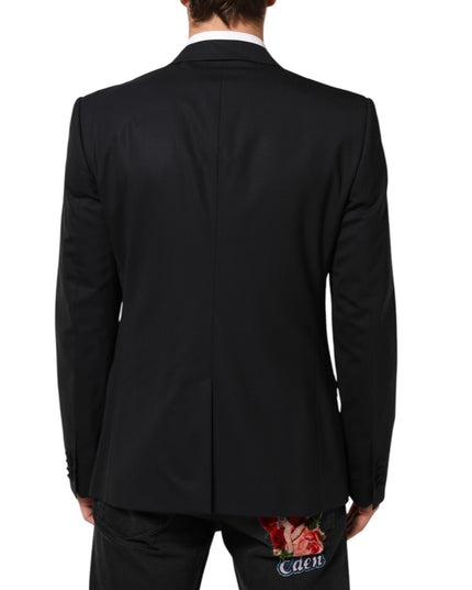 Dolce & Gabbana Black Bee MARTINI 2 Button Men Suit Blazer