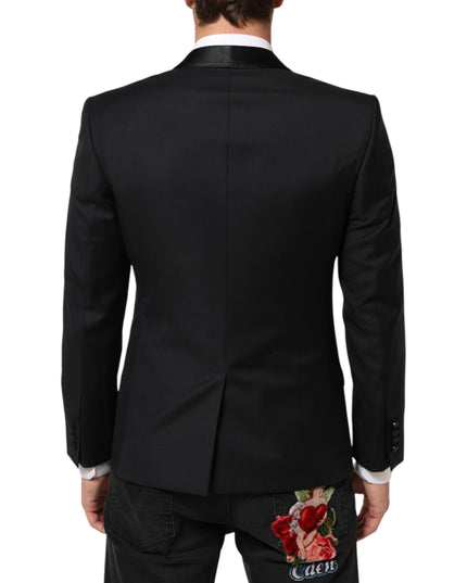 Dolce & Gabbana Black GOLD 1 Button Suit Jacket Men Blazer