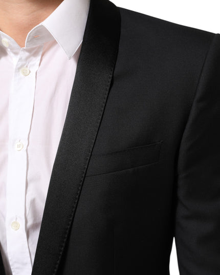 Dolce & Gabbana Black GOLD 1 Button Suit Jacket Men Blazer