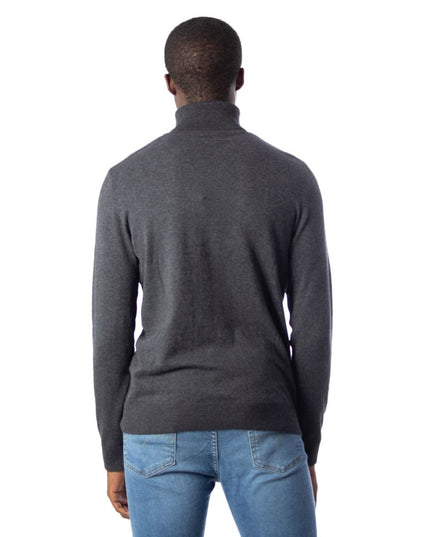 Jack Jones Gray Cotton Turtleneck