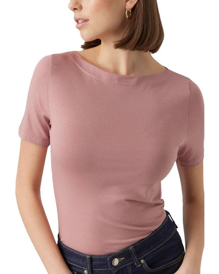 Vero Moda Pink Viscose T-Shirt