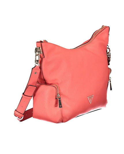 Guess Jeans Pink Polyethylene Handbag