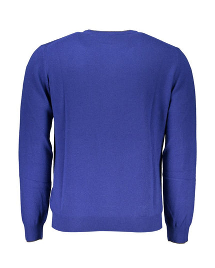 Harmont & Blaine Blue Fabric Sweater