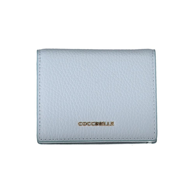 Coccinelle Azzurro Leather Woman Wallet