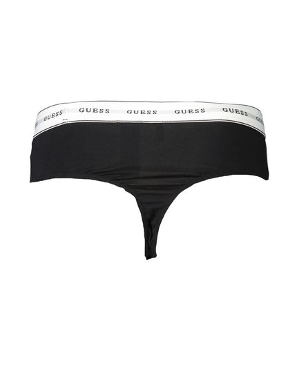 Guess Jeans Black Cotton Underwear