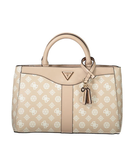 Guess Jeans Pink Polyethylene Handbag