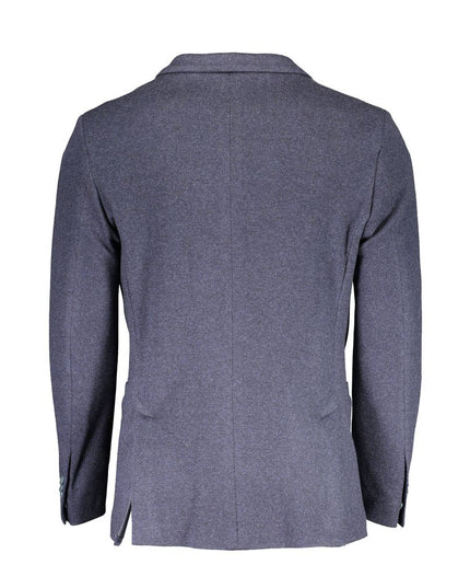 Gant Blue Cotton Jackets & Coat