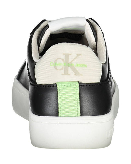 Calvin Klein Black Polyester Sneaker
