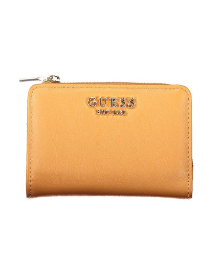 Guess Jeans Brown Polyethylene Wallet