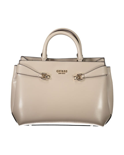 Guess Jeans Brown Polyethylene Handbag