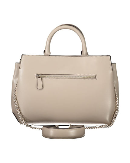 Guess Jeans Brown Polyethylene Handbag