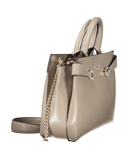 Guess Jeans Brown Polyethylene Handbag