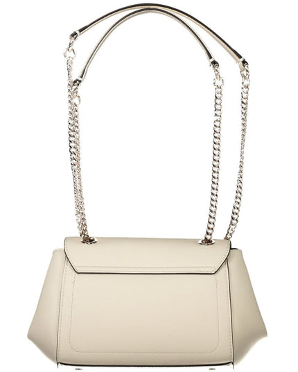 Guess Jeans White Polyethylene Handbag