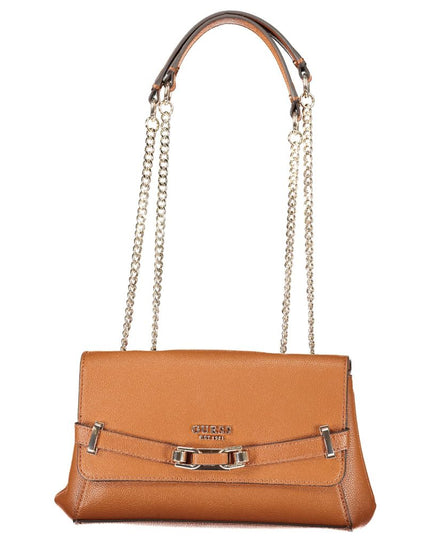 Guess Jeans Brown Polyethylene Handbag