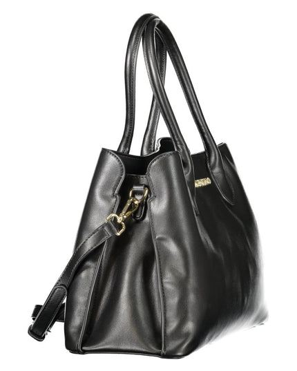 Mario Valentino Black Polyethylene Handbag