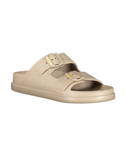 Blauer Beige Polyethylene Sandal