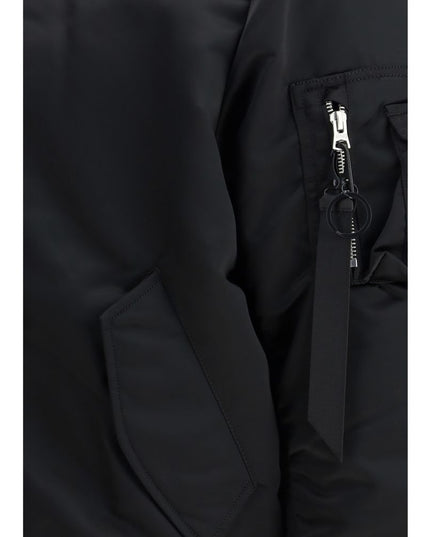 ALPHA INDUSTRIES Black Nylon Clothing