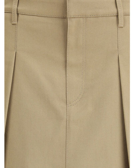 Brunello Cucinelli Beige Cotton Mini Skirt