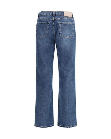 Our Legacy Blue Cotton Bootcut Jeans