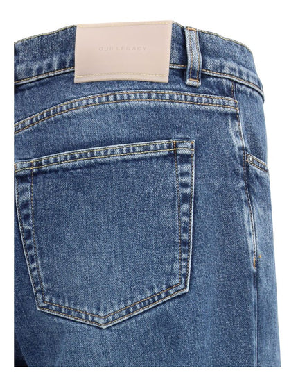 Our Legacy Blue Cotton Bootcut Jeans
