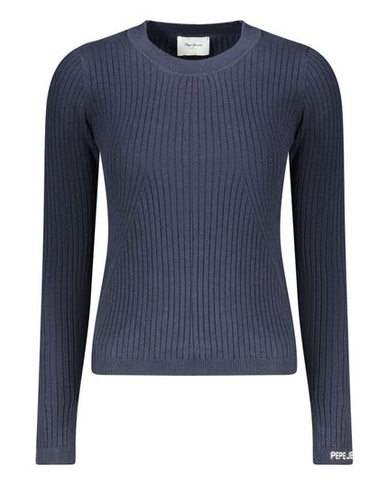 Pepe Jeans Blue Cotton Women Sweater