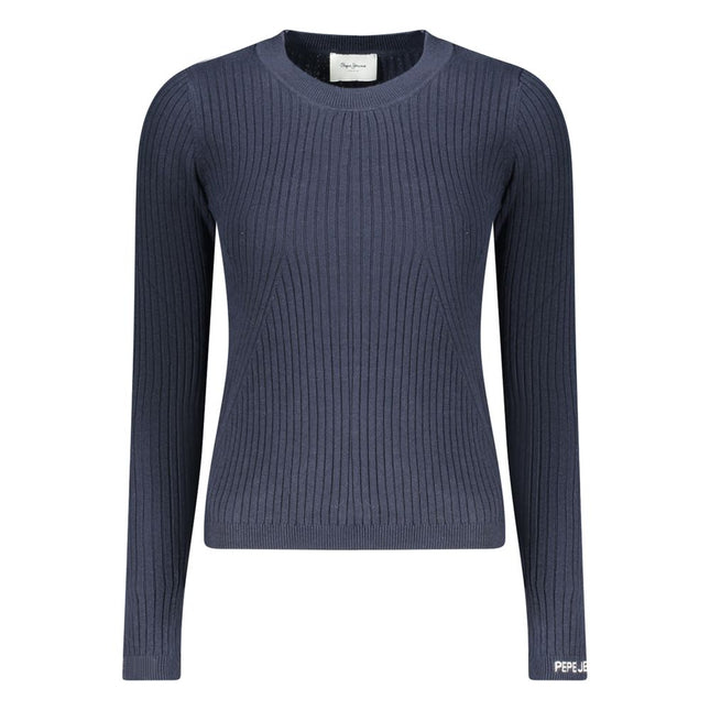 Pepe Jeans Blue Cotton Women Sweater