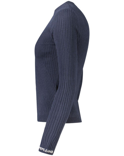Pepe Jeans Blue Cotton Women Sweater