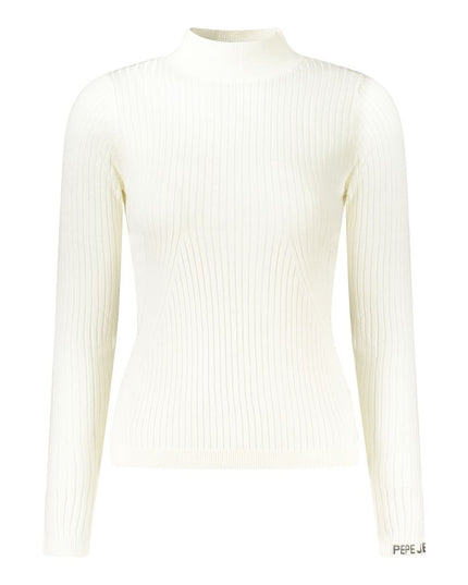 Pepe Jeans White Cotton Women Sweater