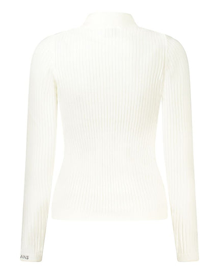 Pepe Jeans White Cotton Women Sweater