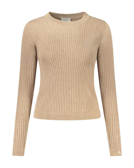 Pepe Jeans Beige Cotton Women Sweater