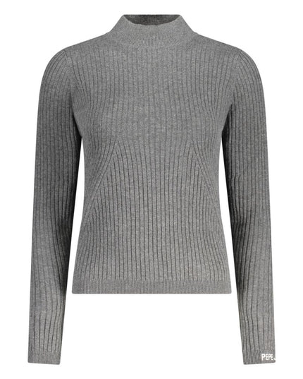 Pepe Jeans Gray Cotton Women Sweater