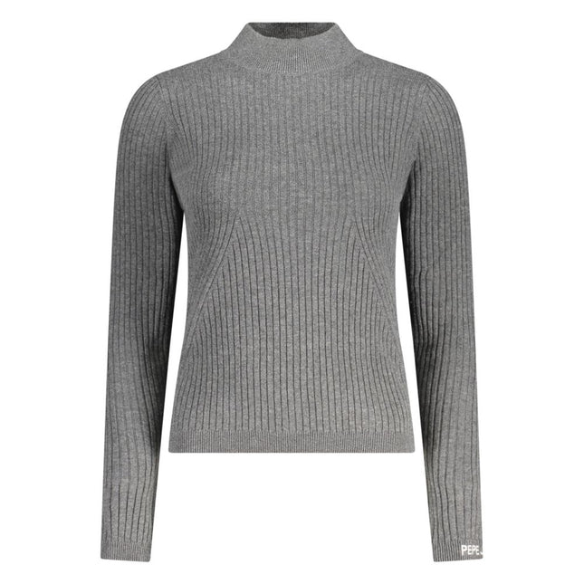Pepe Jeans Gray Cotton Women Sweater