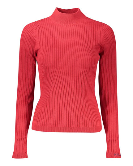 Pepe Jeans Red Cotton Women Sweater