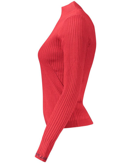 Pepe Jeans Red Cotton Women Sweater