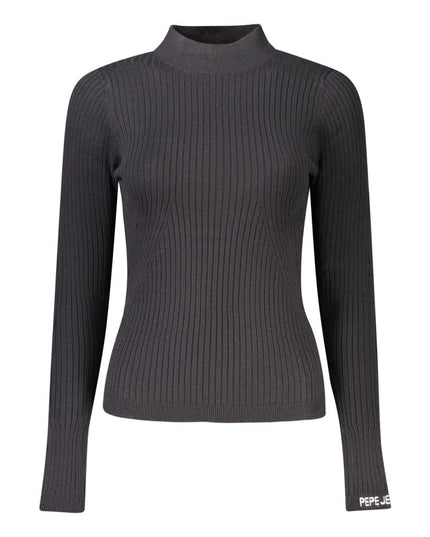 Pepe Jeans Black Cotton Women Sweater