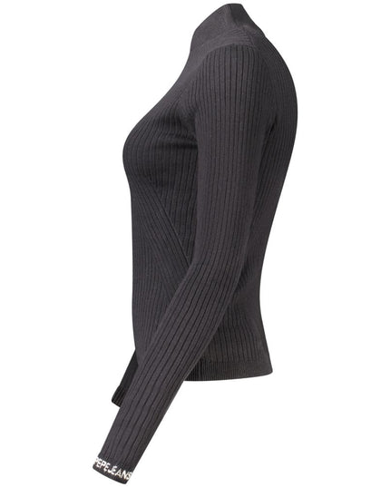 Pepe Jeans Black Cotton Women Sweater