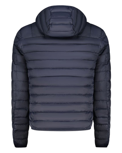 Cavalli Class Blue Polyester Men Jacket