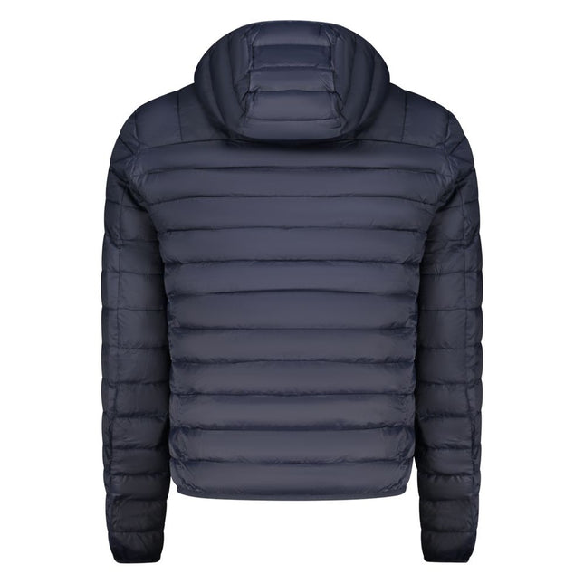 Cavalli Class Blue Polyester Men Jacket