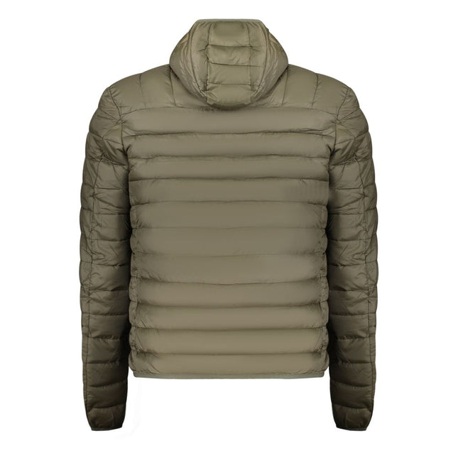 Cavalli Class Green Polyester Men Jacket