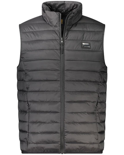 Cavalli Class Black Polyester Men Jacket