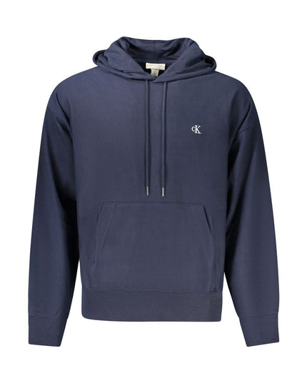 Calvin Klein Blue Cotton Men Sweater