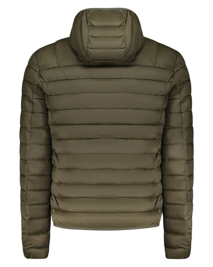 Cavalli Class Green Polyester Men Jacket