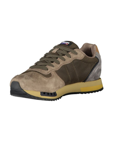 Blauer Green Leather Men Sneaker