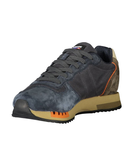 Blauer Blue Leather Men Sneaker