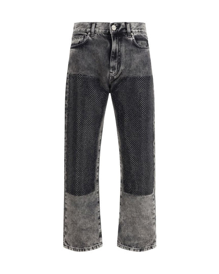 PINKO Gray Cotton Jeans Denim