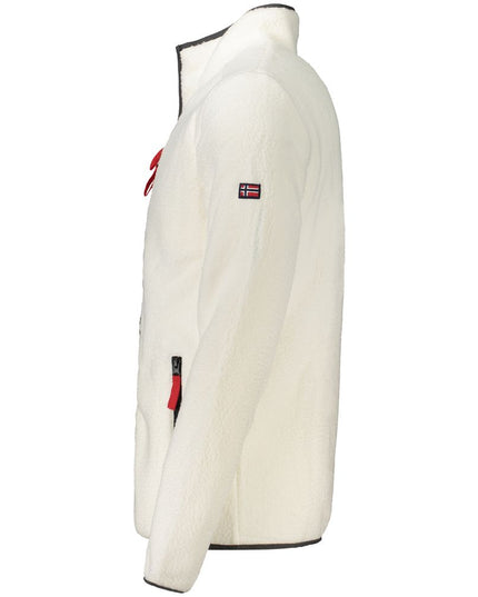 Norway 1963 White Polyester Men Sweater