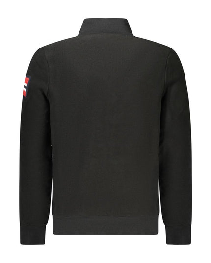 Norway 1963 Black Polyester Men Sweater