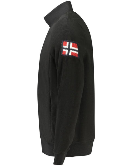 Norway 1963 Black Polyester Men Sweater